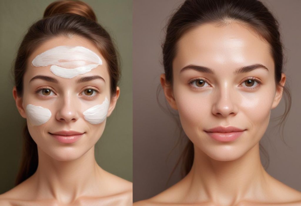 skin care before and after transformations 