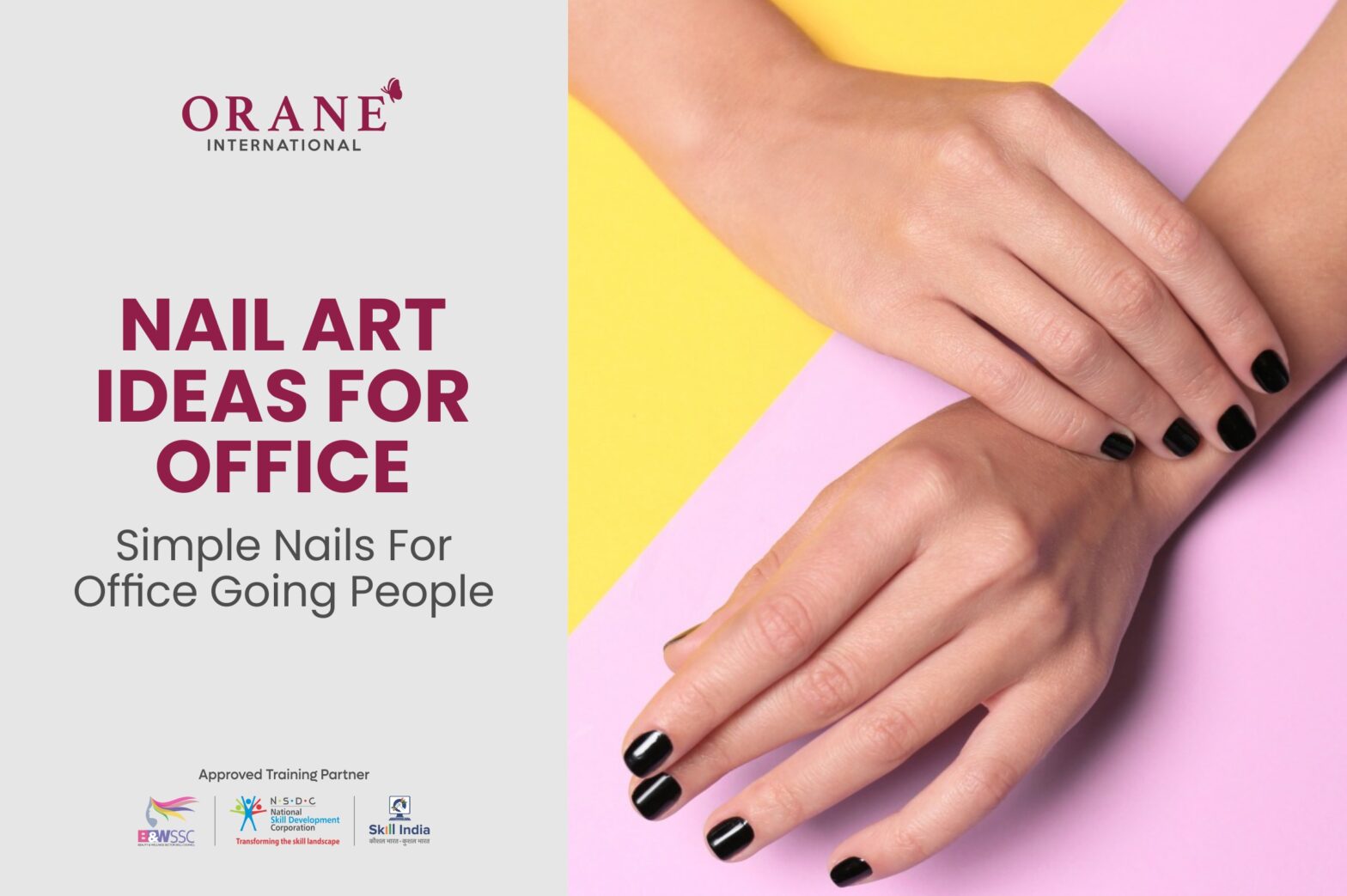 nail art ideas for office