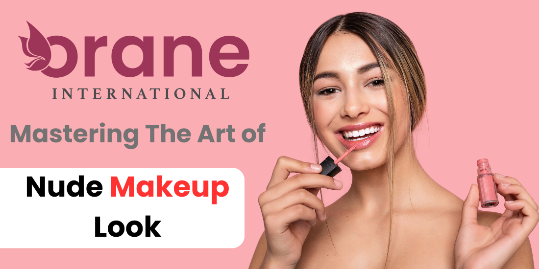nude makeup look at orane international