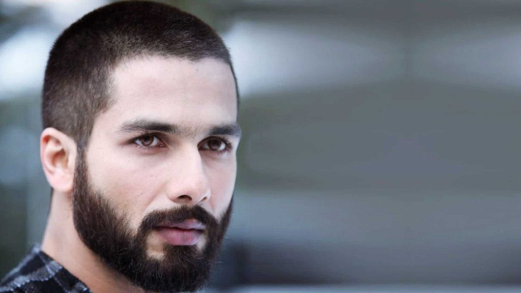 Shahid Kapoor Buzzcut hairstyle