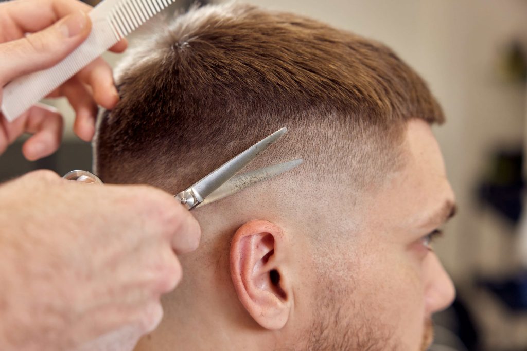 buzz cut hairstyle