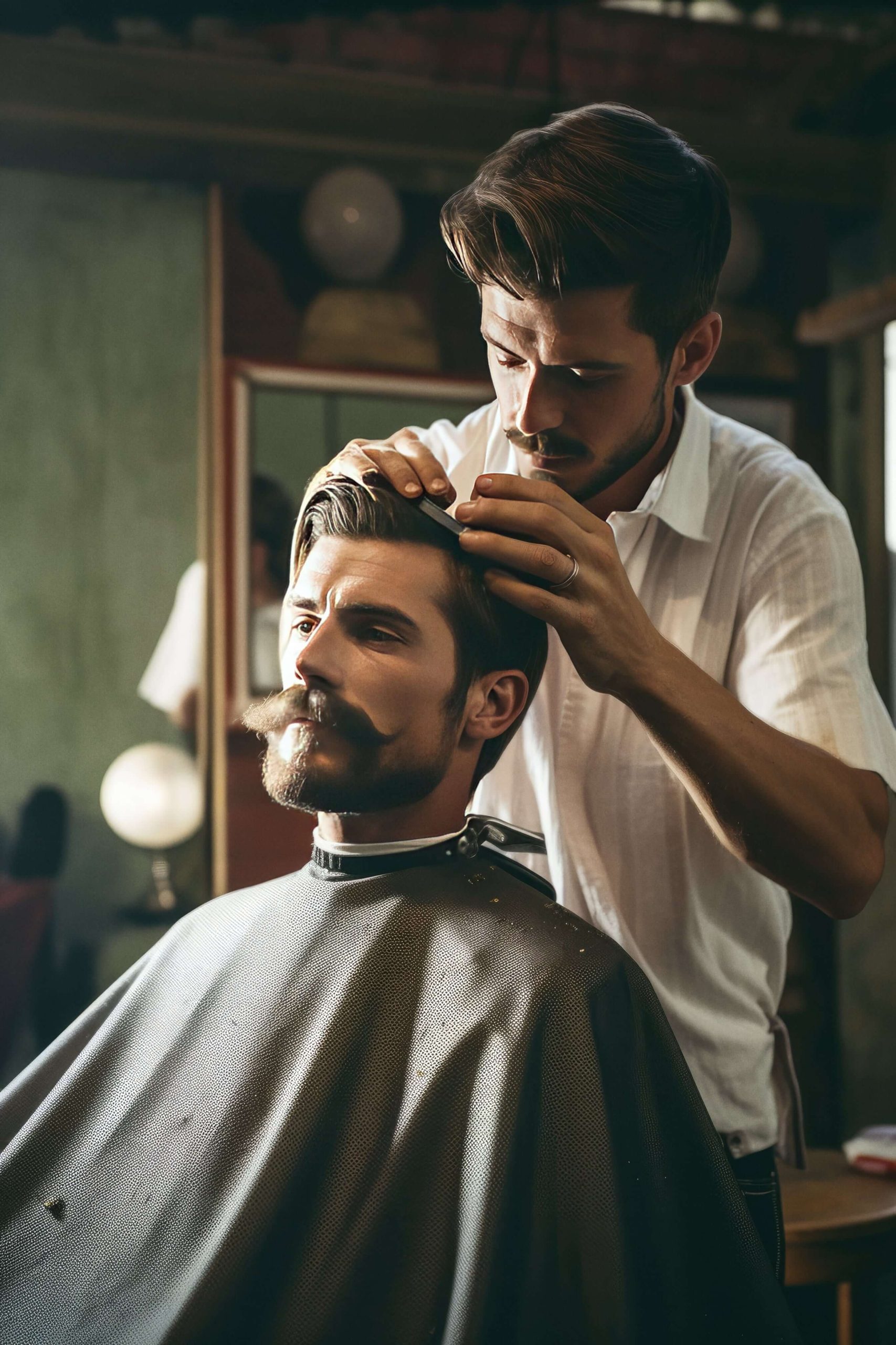 male barbering