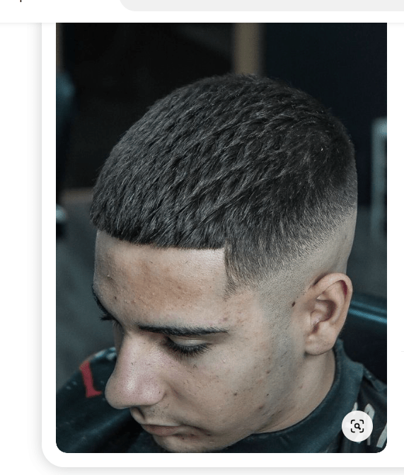 the tapered buzz haircut