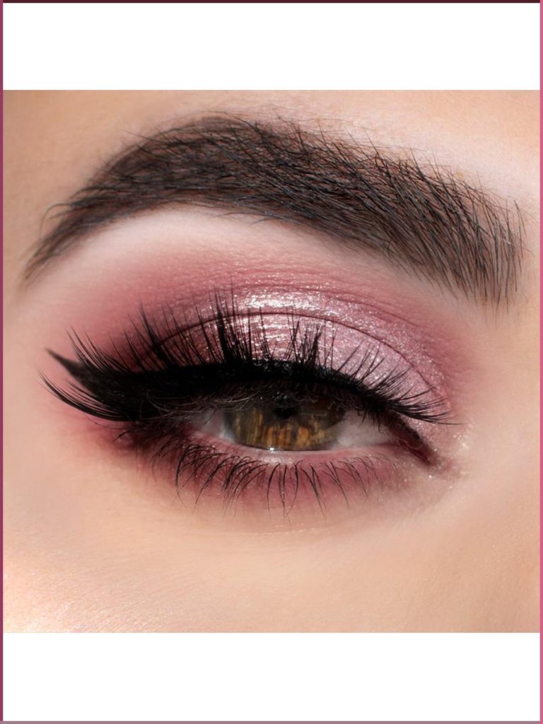 pink smokey eye