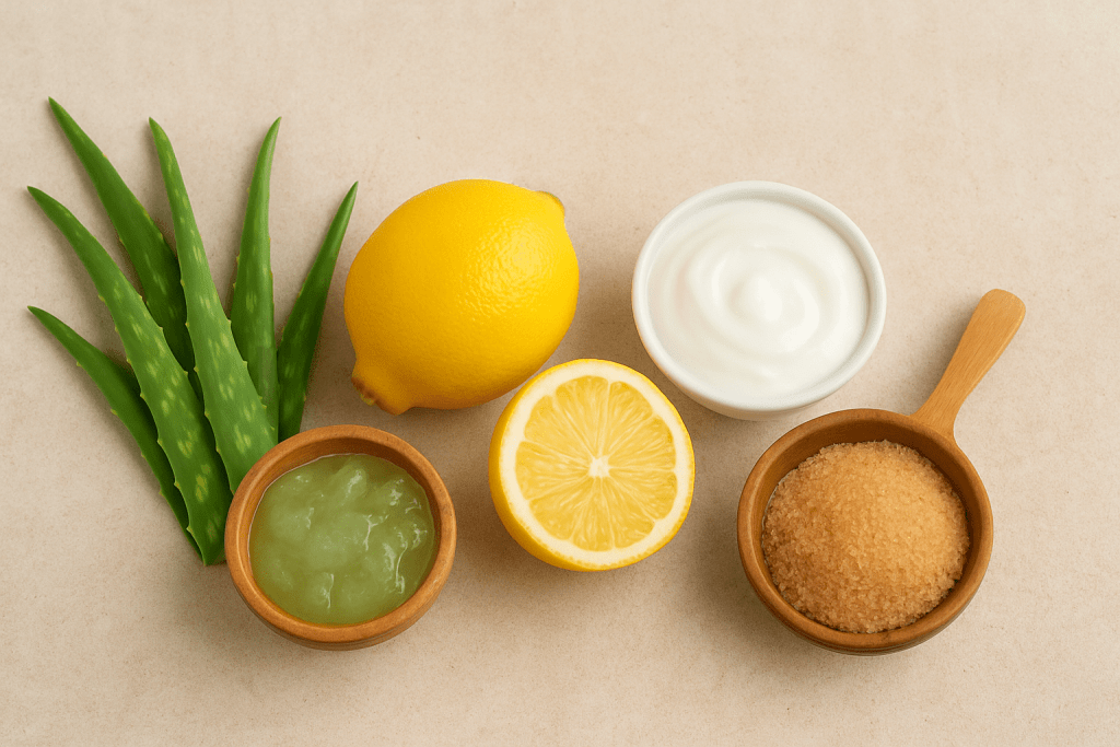 Natural Ingredients for Tan Removal