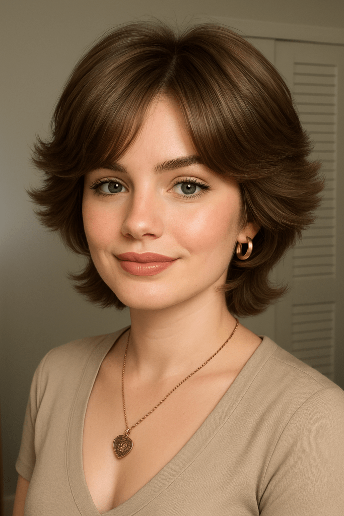 Short Butterfly Hair Cut