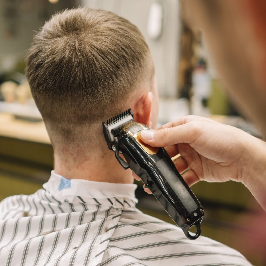 classic low taper haircut