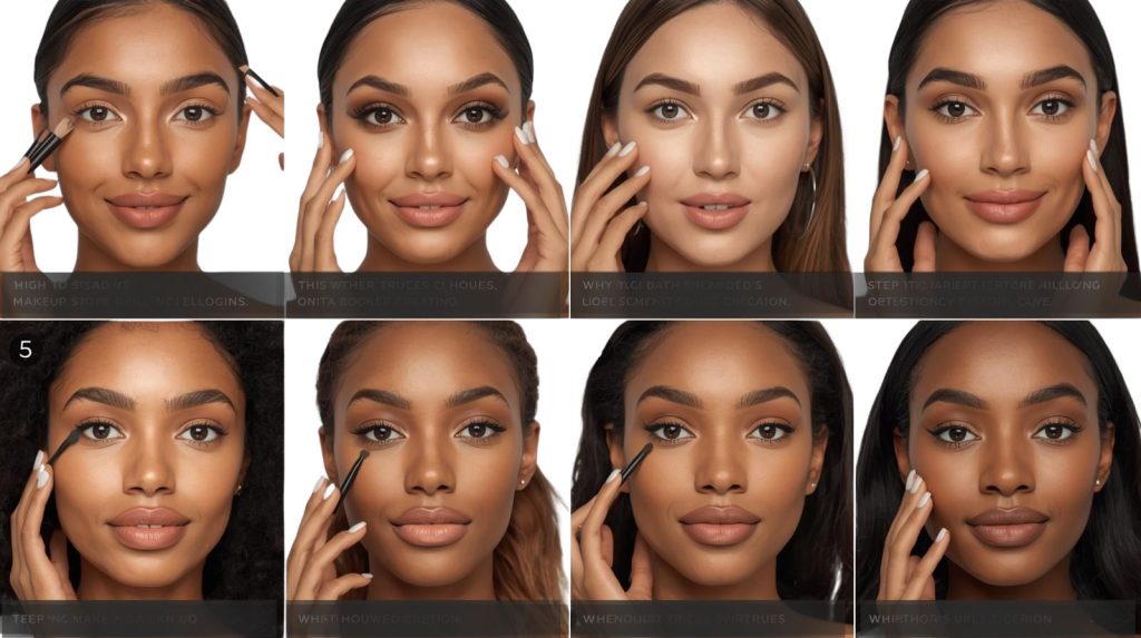 step by step makeup guide