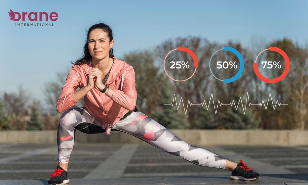 a women decreasing weight